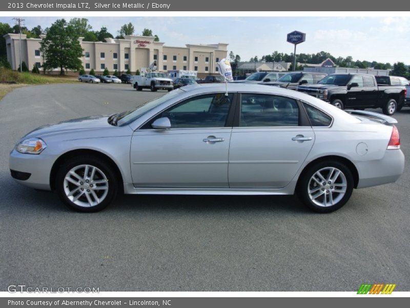 Silver Ice Metallic / Ebony 2013 Chevrolet Impala LTZ