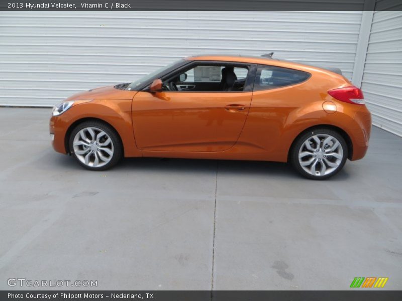 Vitamin C / Black 2013 Hyundai Veloster