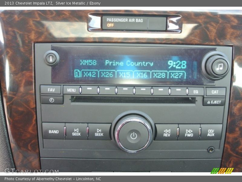 Silver Ice Metallic / Ebony 2013 Chevrolet Impala LTZ