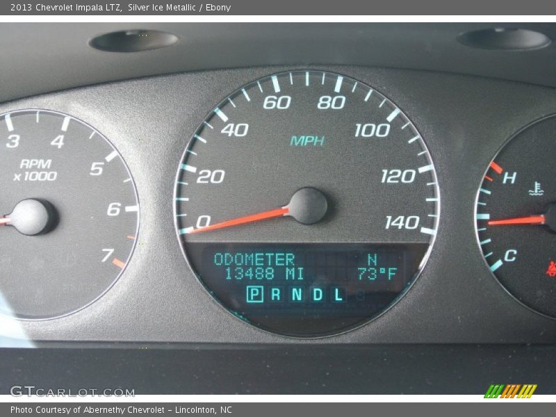 Silver Ice Metallic / Ebony 2013 Chevrolet Impala LTZ