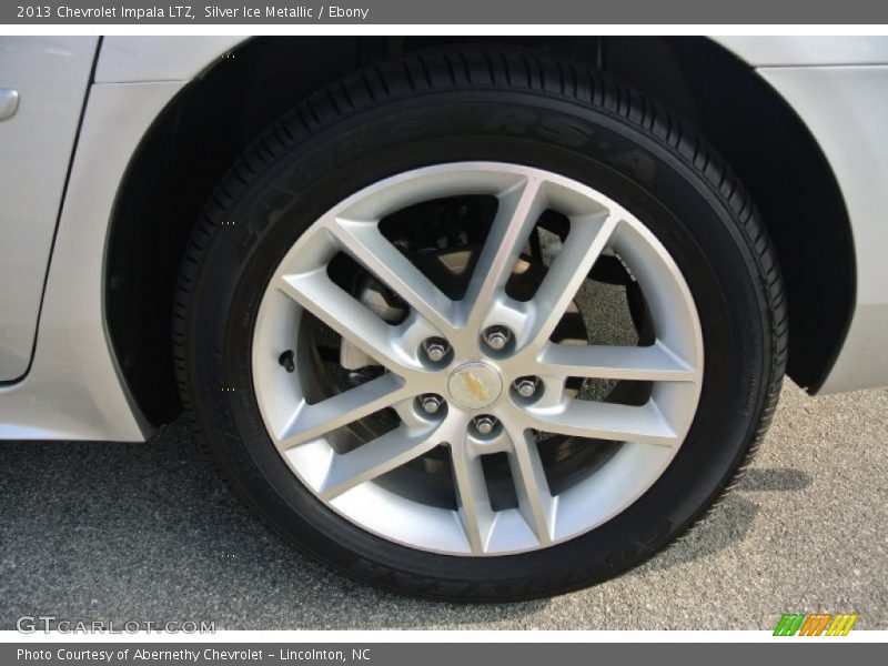 Silver Ice Metallic / Ebony 2013 Chevrolet Impala LTZ
