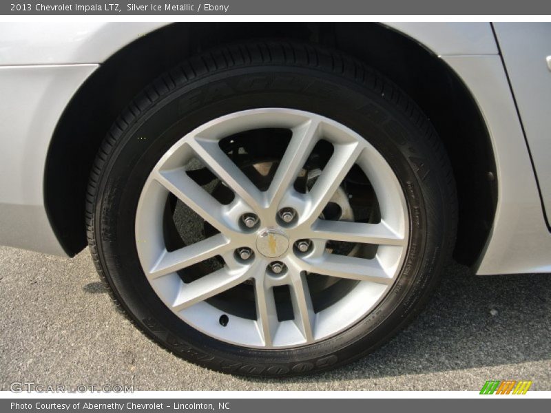 Silver Ice Metallic / Ebony 2013 Chevrolet Impala LTZ
