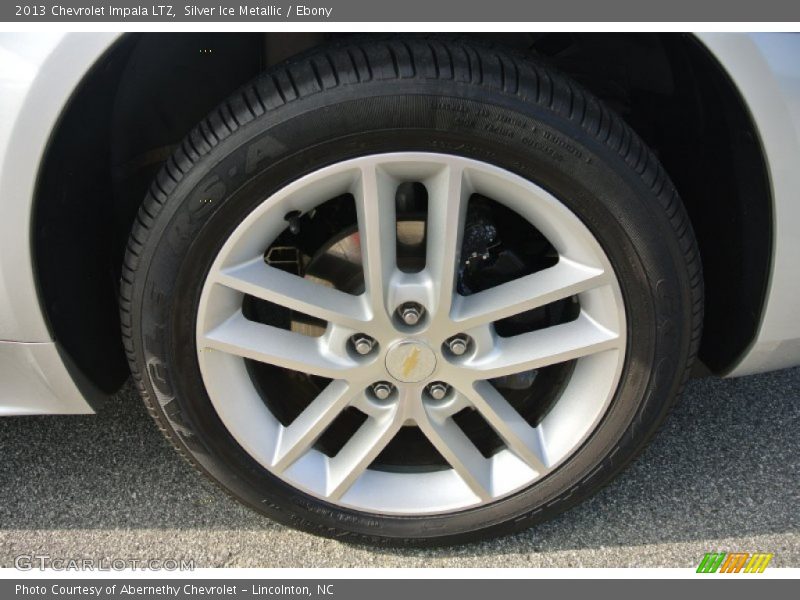Silver Ice Metallic / Ebony 2013 Chevrolet Impala LTZ