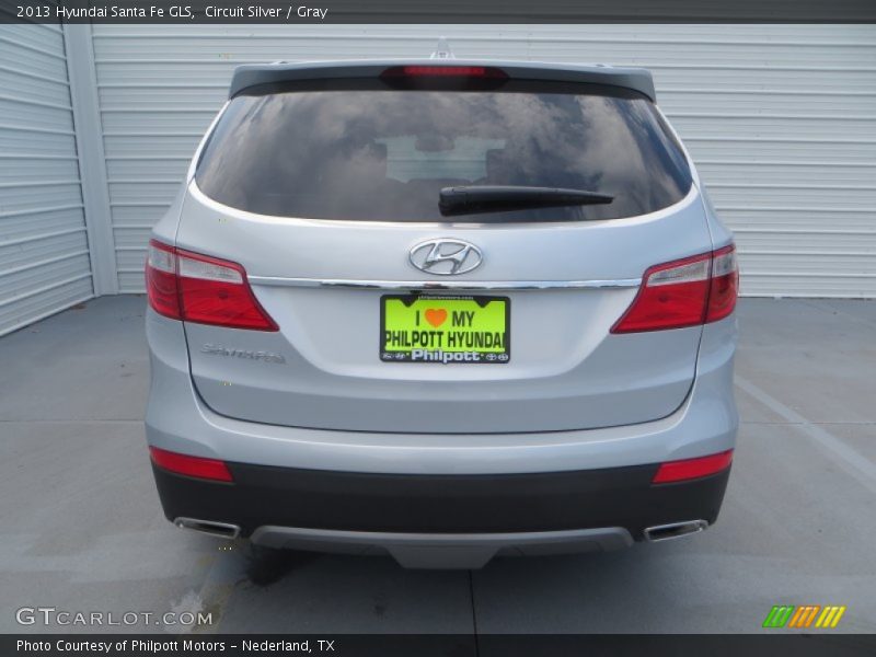 Circuit Silver / Gray 2013 Hyundai Santa Fe GLS