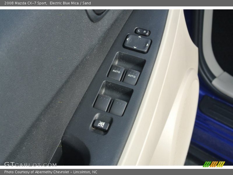 Electric Blue Mica / Sand 2008 Mazda CX-7 Sport