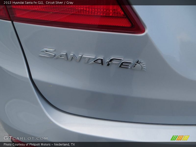 Circuit Silver / Gray 2013 Hyundai Santa Fe GLS