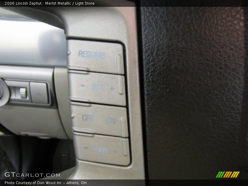 Merlot Metallic / Light Stone 2006 Lincoln Zephyr