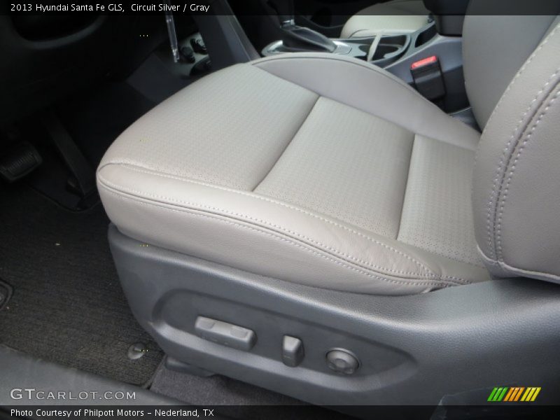 Circuit Silver / Gray 2013 Hyundai Santa Fe GLS
