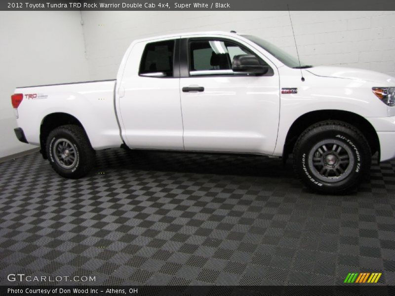 Super White / Black 2012 Toyota Tundra TRD Rock Warrior Double Cab 4x4