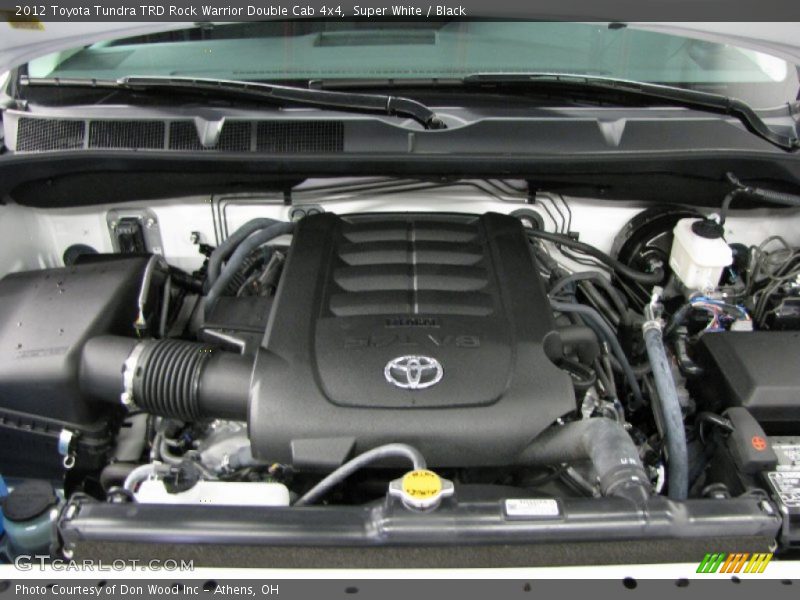 Super White / Black 2012 Toyota Tundra TRD Rock Warrior Double Cab 4x4