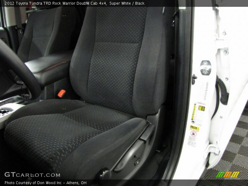 Super White / Black 2012 Toyota Tundra TRD Rock Warrior Double Cab 4x4
