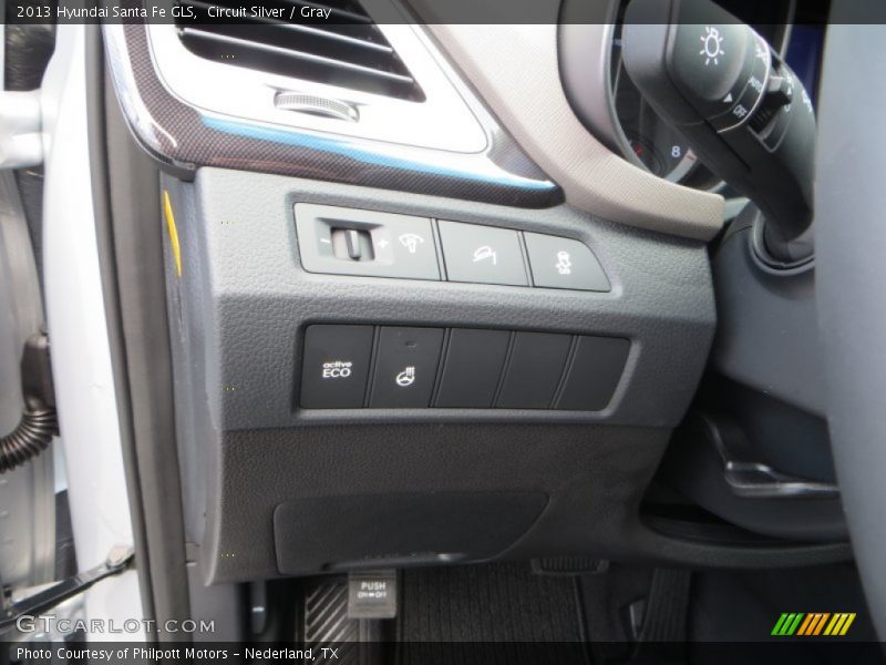 Circuit Silver / Gray 2013 Hyundai Santa Fe GLS