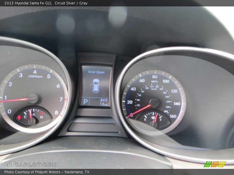 Circuit Silver / Gray 2013 Hyundai Santa Fe GLS