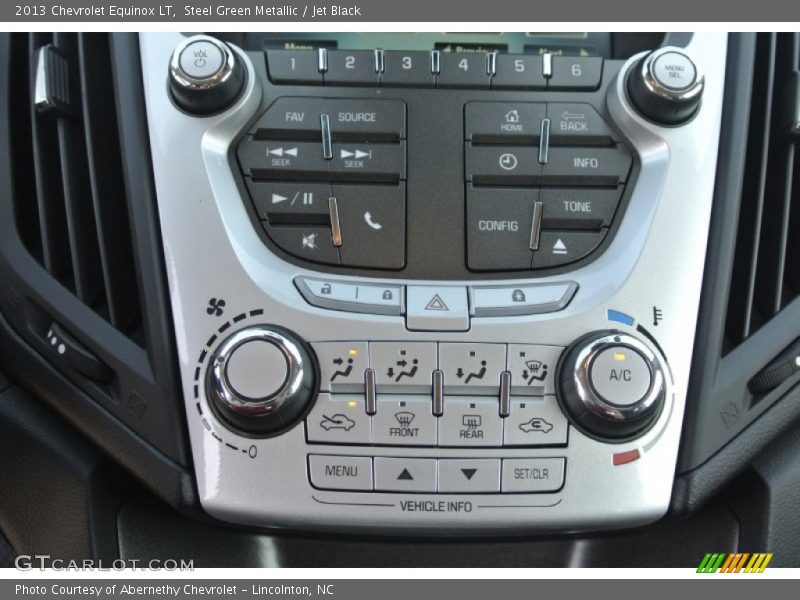 Steel Green Metallic / Jet Black 2013 Chevrolet Equinox LT