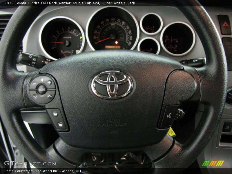 Super White / Black 2012 Toyota Tundra TRD Rock Warrior Double Cab 4x4