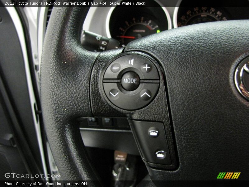 Super White / Black 2012 Toyota Tundra TRD Rock Warrior Double Cab 4x4