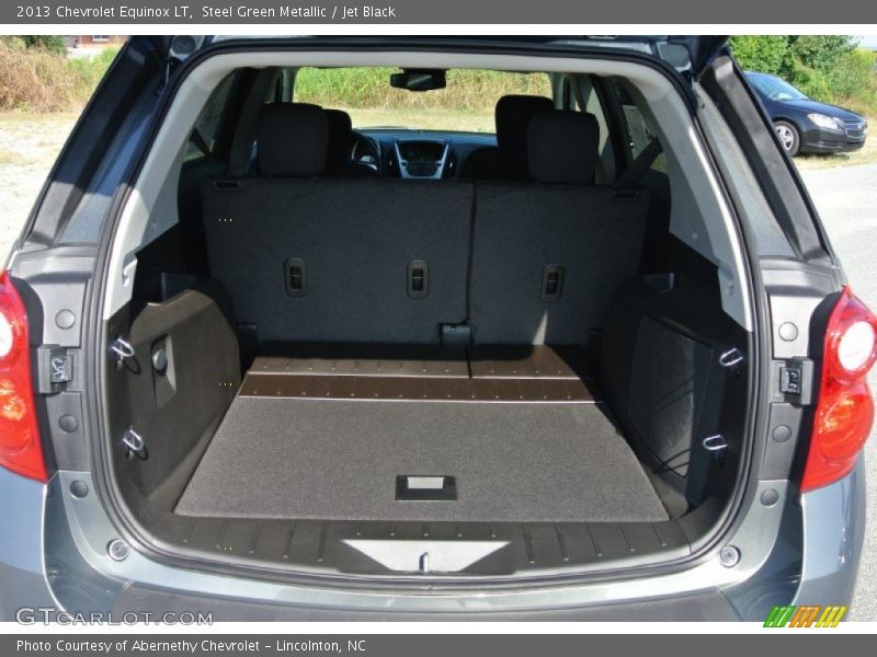 Steel Green Metallic / Jet Black 2013 Chevrolet Equinox LT