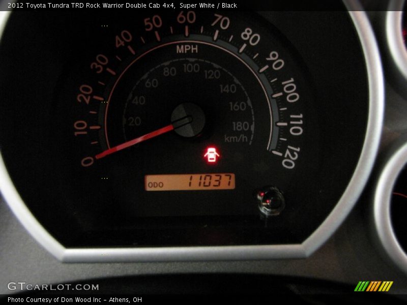 Super White / Black 2012 Toyota Tundra TRD Rock Warrior Double Cab 4x4