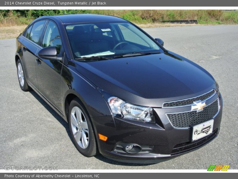 Tungsten Metallic / Jet Black 2014 Chevrolet Cruze Diesel