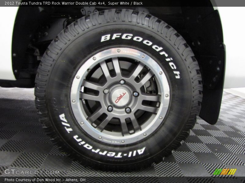 Super White / Black 2012 Toyota Tundra TRD Rock Warrior Double Cab 4x4