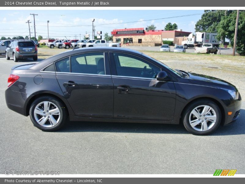 Tungsten Metallic / Jet Black 2014 Chevrolet Cruze Diesel