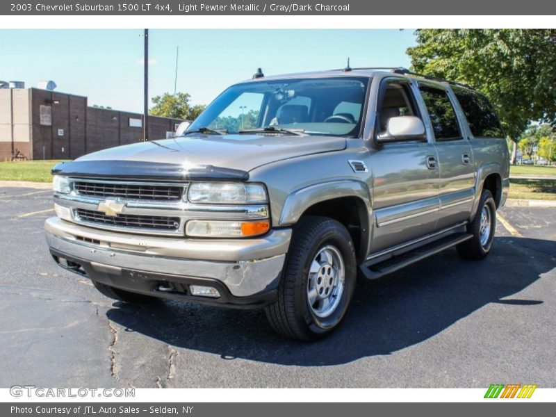 Light Pewter Metallic / Gray/Dark Charcoal 2003 Chevrolet Suburban 1500 LT 4x4