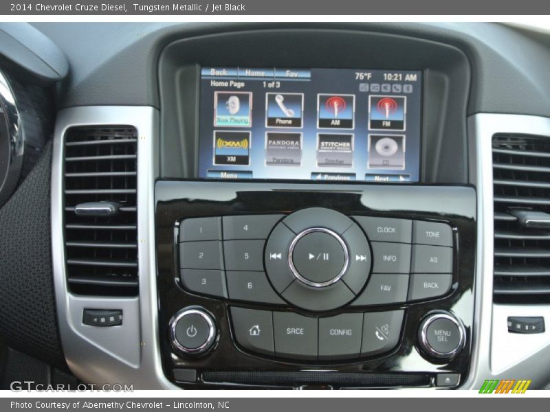 Tungsten Metallic / Jet Black 2014 Chevrolet Cruze Diesel