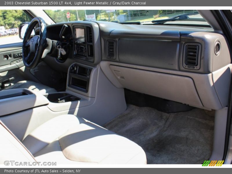 Light Pewter Metallic / Gray/Dark Charcoal 2003 Chevrolet Suburban 1500 LT 4x4