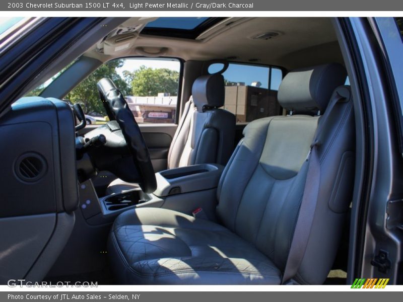 Light Pewter Metallic / Gray/Dark Charcoal 2003 Chevrolet Suburban 1500 LT 4x4