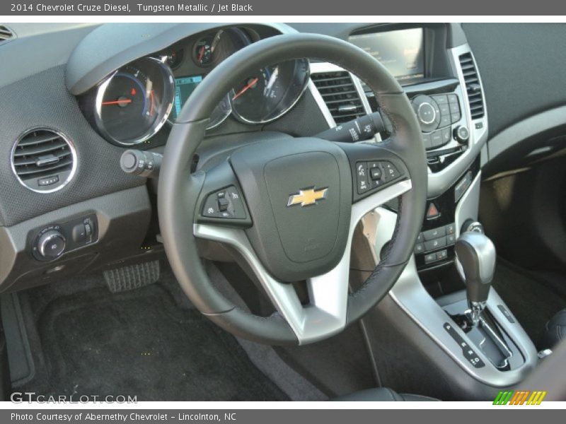 Tungsten Metallic / Jet Black 2014 Chevrolet Cruze Diesel