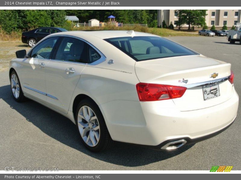 Champagne Silver Metallic / Jet Black 2014 Chevrolet Impala LTZ