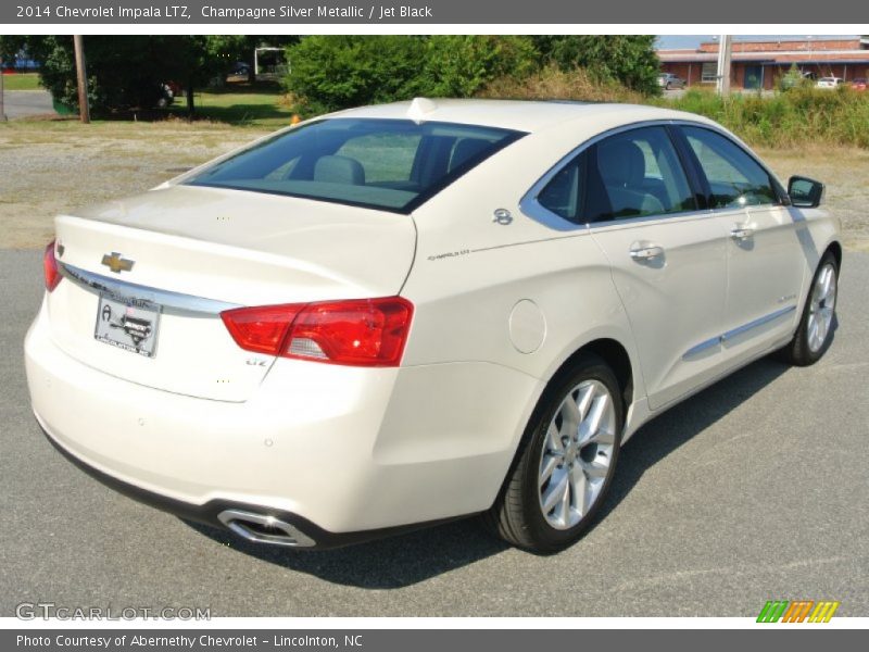 Champagne Silver Metallic / Jet Black 2014 Chevrolet Impala LTZ