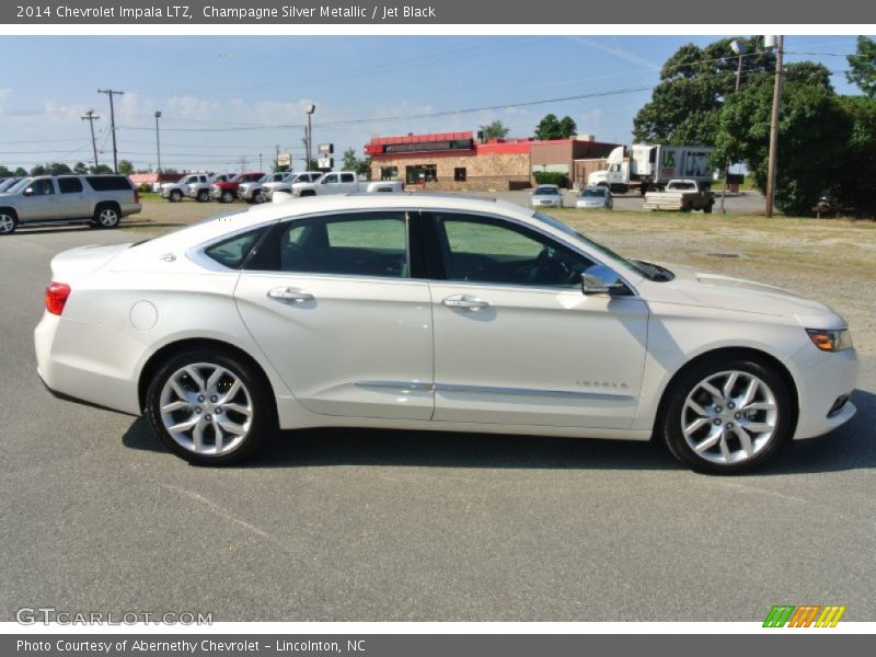 Champagne Silver Metallic / Jet Black 2014 Chevrolet Impala LTZ