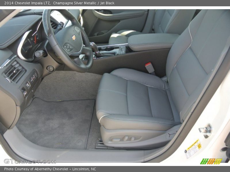 Champagne Silver Metallic / Jet Black 2014 Chevrolet Impala LTZ