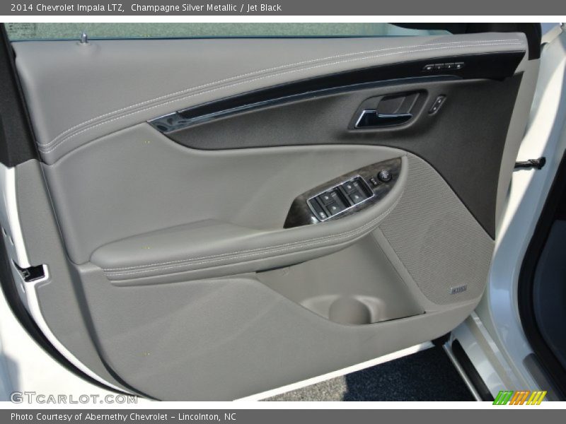 Champagne Silver Metallic / Jet Black 2014 Chevrolet Impala LTZ