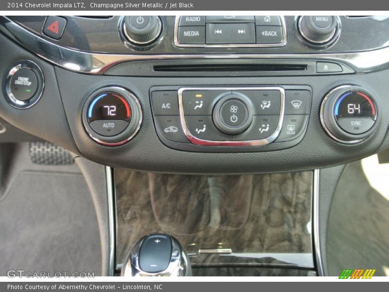Champagne Silver Metallic / Jet Black 2014 Chevrolet Impala LTZ