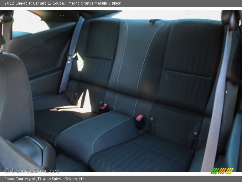 Inferno Orange Metallic / Black 2012 Chevrolet Camaro LS Coupe