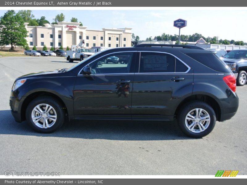 Ashen Gray Metallic / Jet Black 2014 Chevrolet Equinox LT