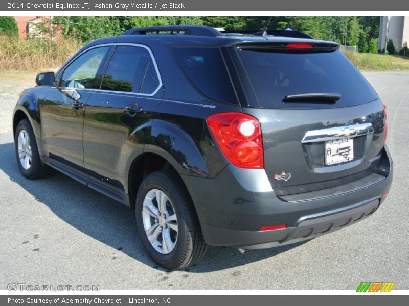Ashen Gray Metallic / Jet Black 2014 Chevrolet Equinox LT