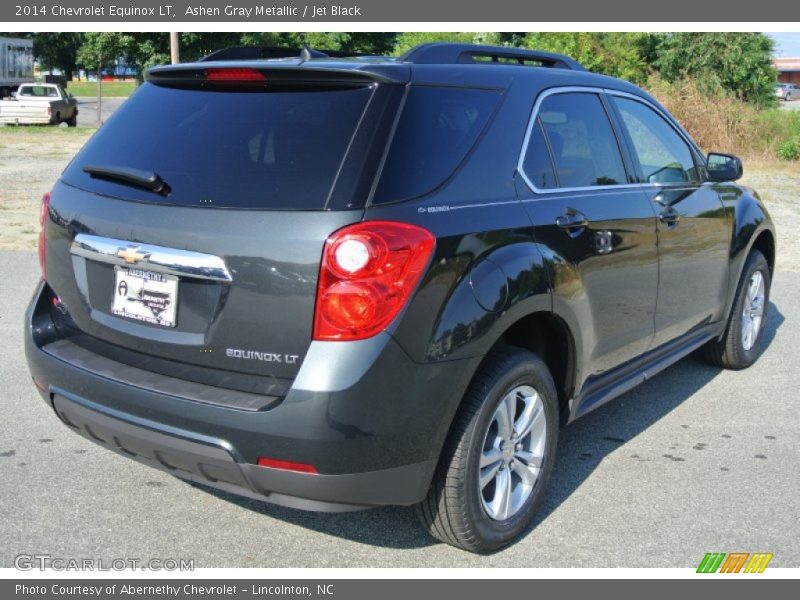 Ashen Gray Metallic / Jet Black 2014 Chevrolet Equinox LT