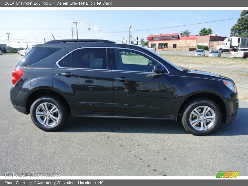 Ashen Gray Metallic / Jet Black 2014 Chevrolet Equinox LT