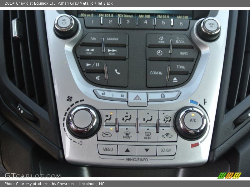 Ashen Gray Metallic / Jet Black 2014 Chevrolet Equinox LT