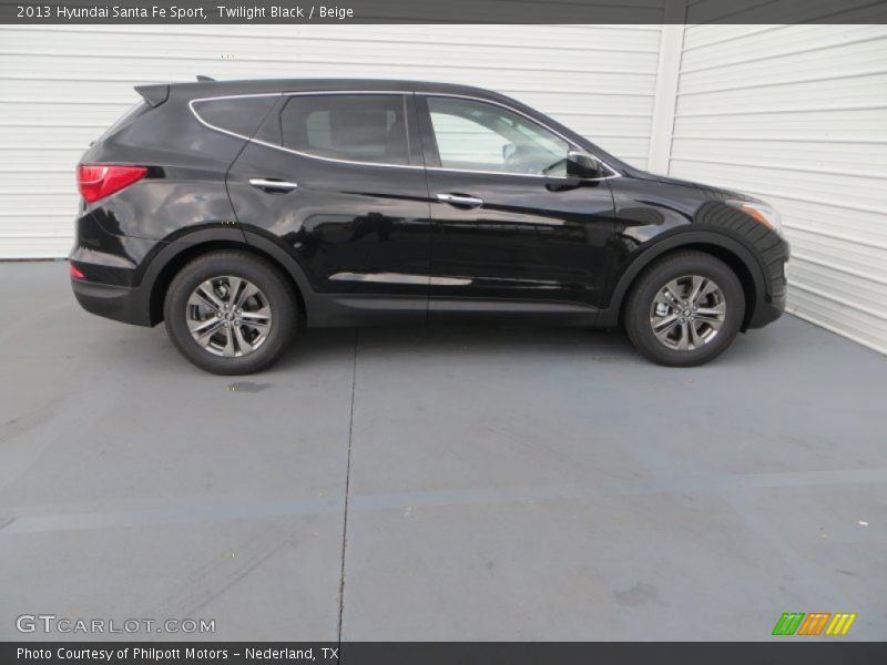 Twilight Black / Beige 2013 Hyundai Santa Fe Sport