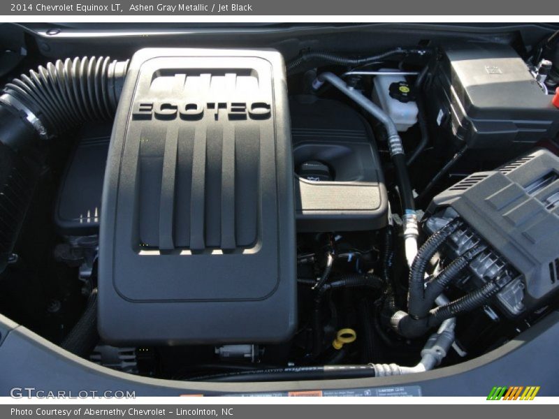 Ashen Gray Metallic / Jet Black 2014 Chevrolet Equinox LT
