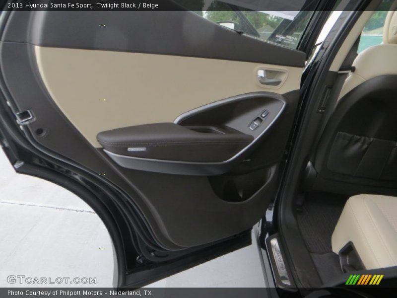 Twilight Black / Beige 2013 Hyundai Santa Fe Sport