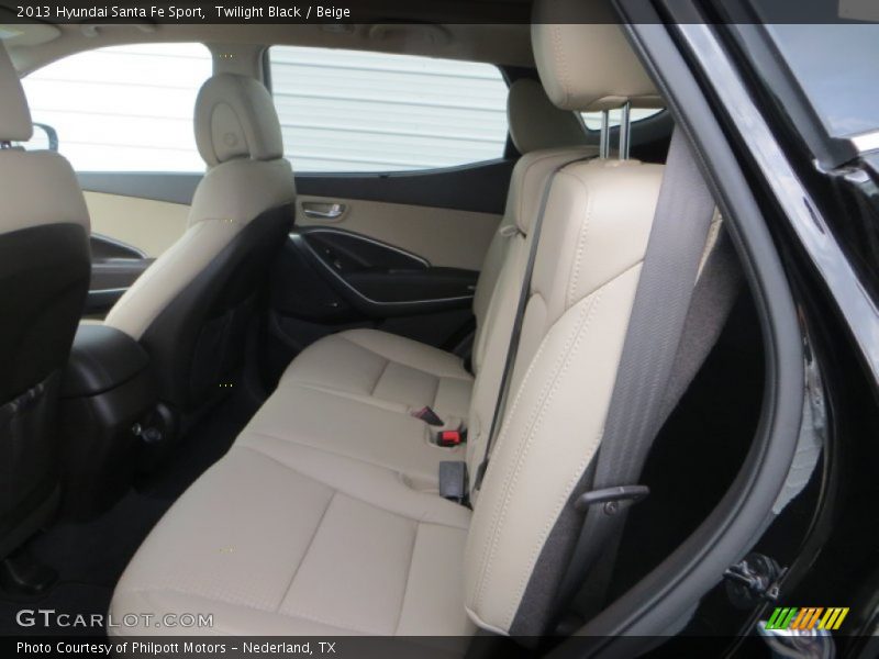 Twilight Black / Beige 2013 Hyundai Santa Fe Sport