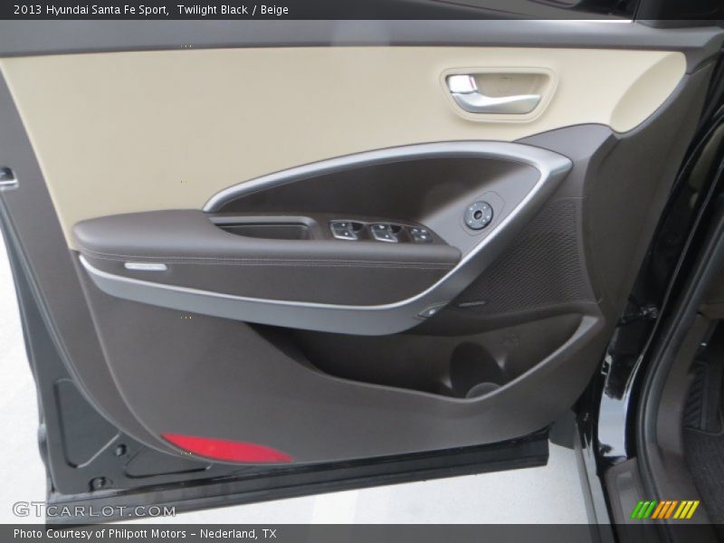Twilight Black / Beige 2013 Hyundai Santa Fe Sport