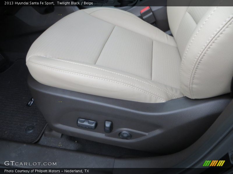 Twilight Black / Beige 2013 Hyundai Santa Fe Sport