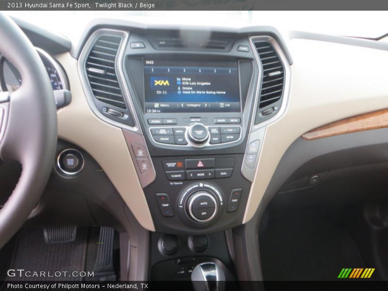 Twilight Black / Beige 2013 Hyundai Santa Fe Sport