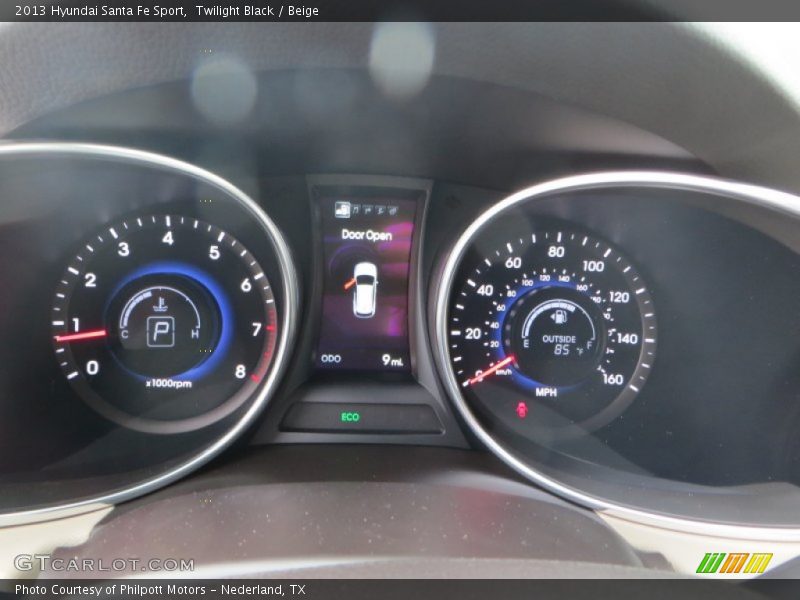 Twilight Black / Beige 2013 Hyundai Santa Fe Sport